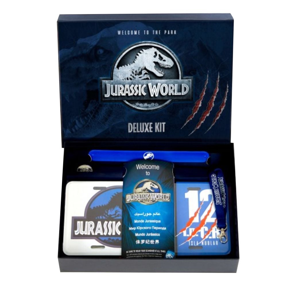 JURASSIC WORLD - DELUXE KIT - COLLECTORS BOX