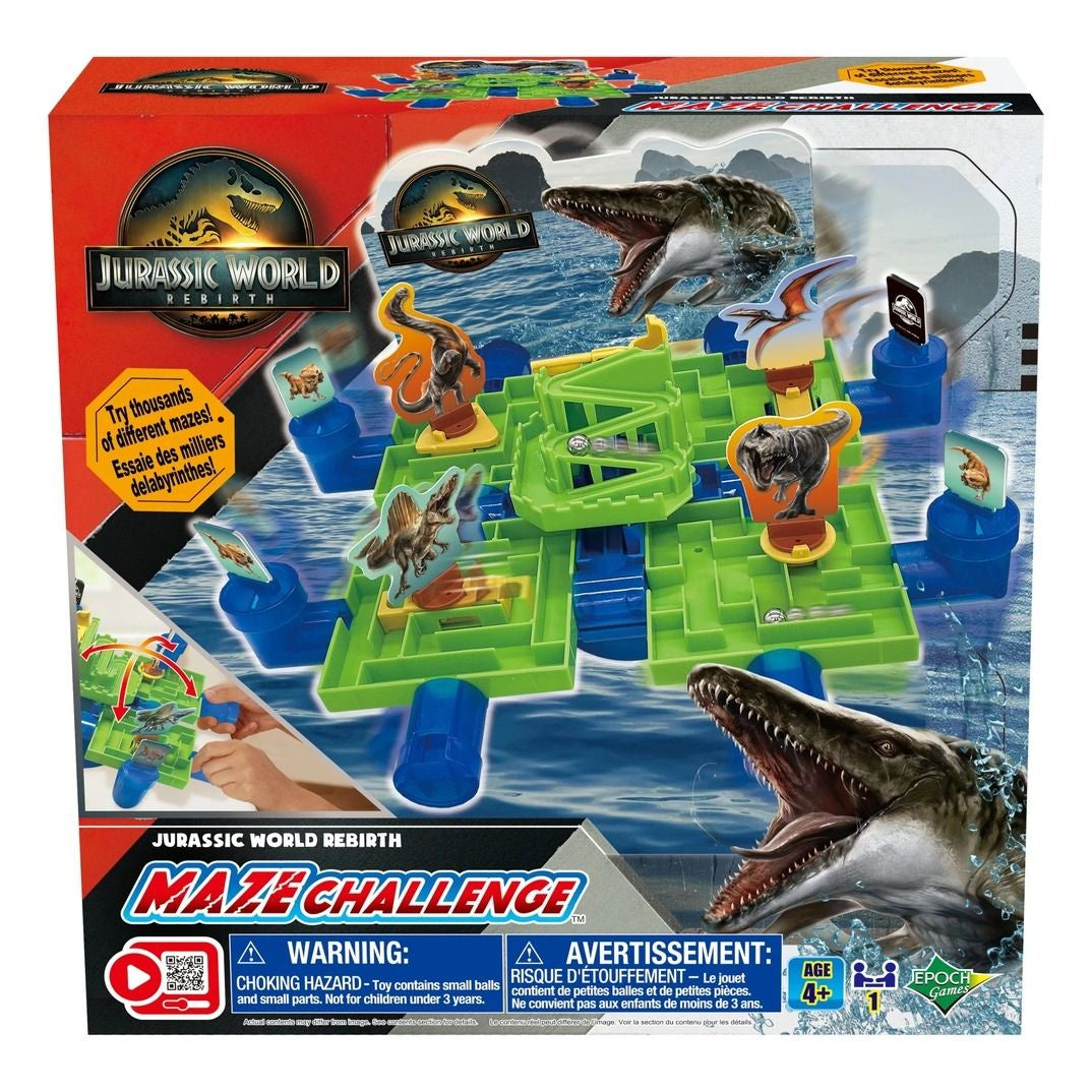 Jurassic World Rebirth Maze Challenge Game