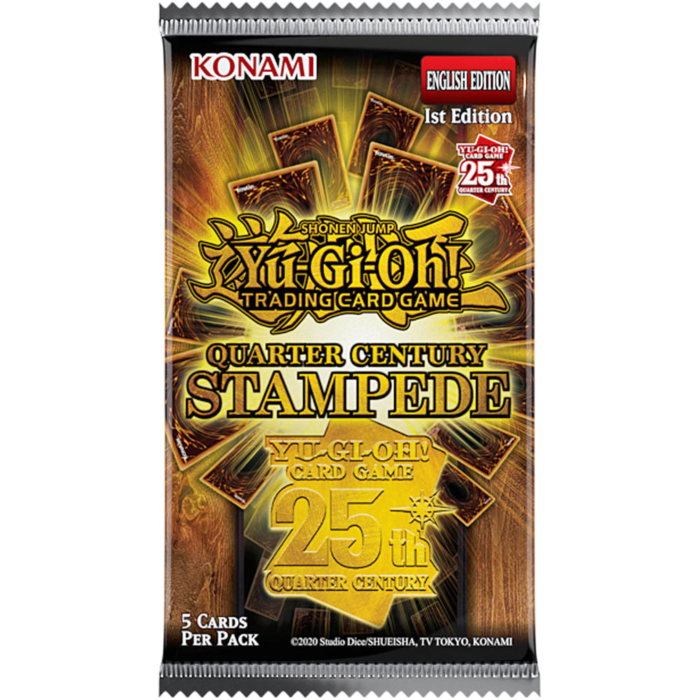 YU-GI-OH! TCG Quarter Century Stampede Booster Box