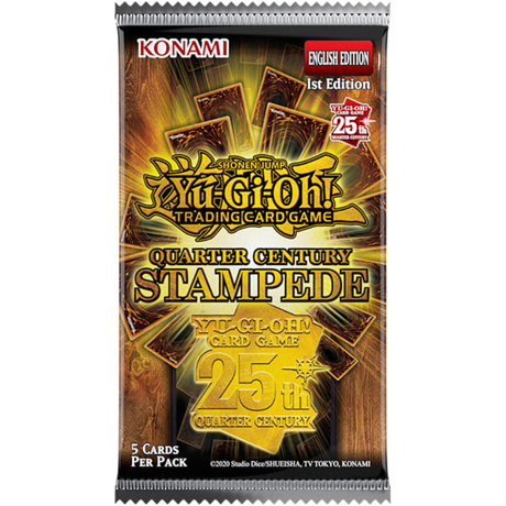 YU-GI-OH! TCG Quarter Century Stampede Booster Box