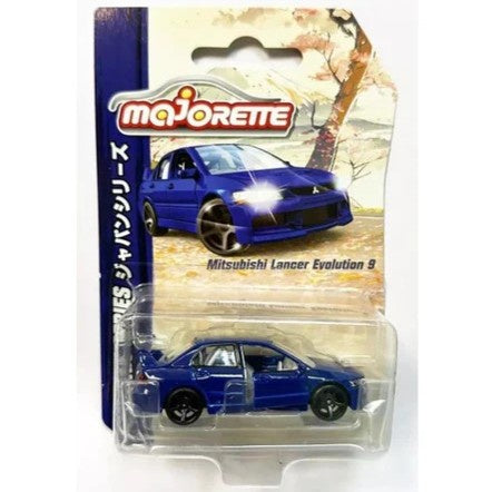 Majorette - Mitsubishi Lancer Evolution 9 - Japan Series, 1:64 Scale Diecast Car