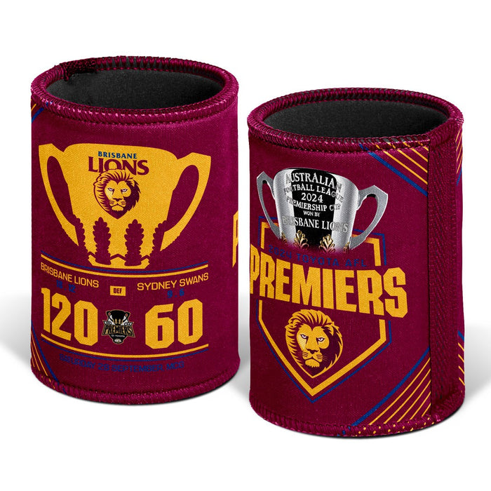 Brisbane Lions 2024 Premiers Can Cooler