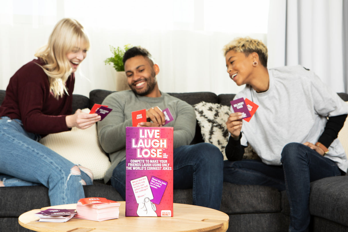 Live Laugh Lose Card Game
