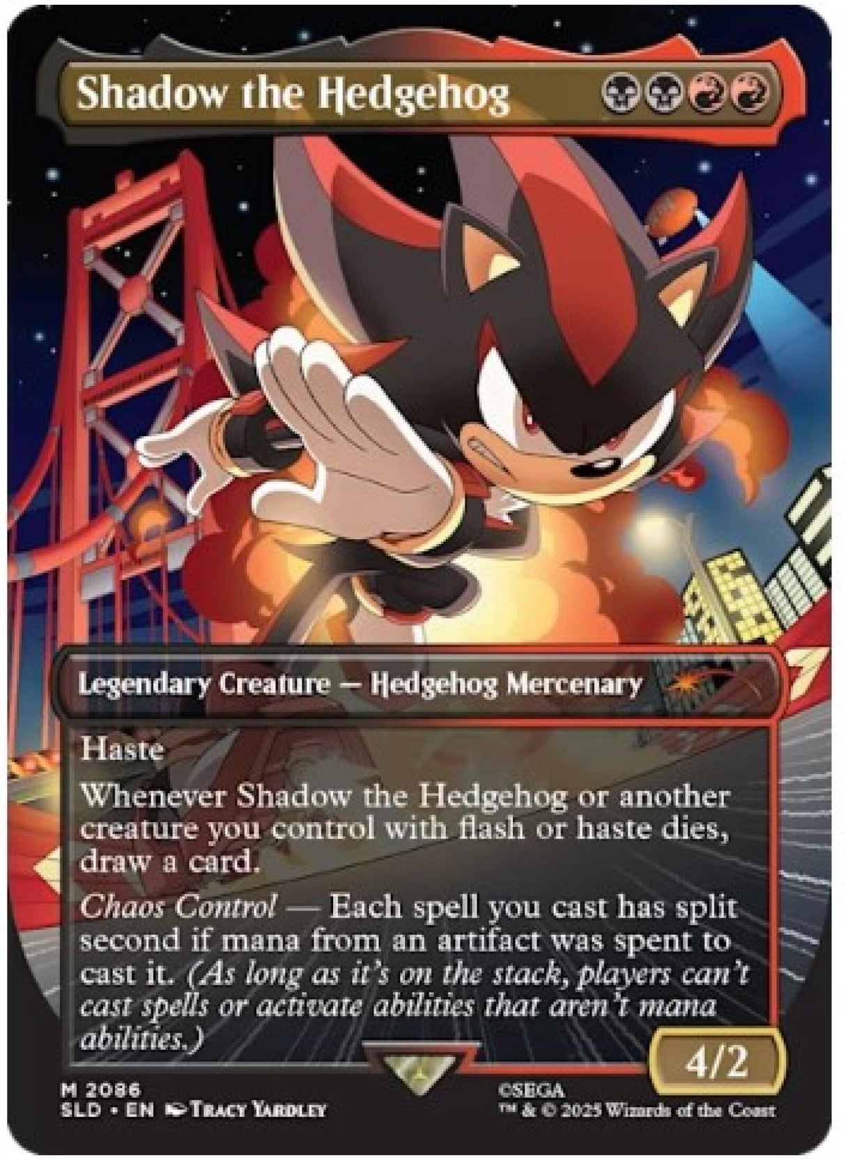 Magic the Gathering Secret Lair x Sonic the Hedgehog Friends and Foes (Non-Foil)