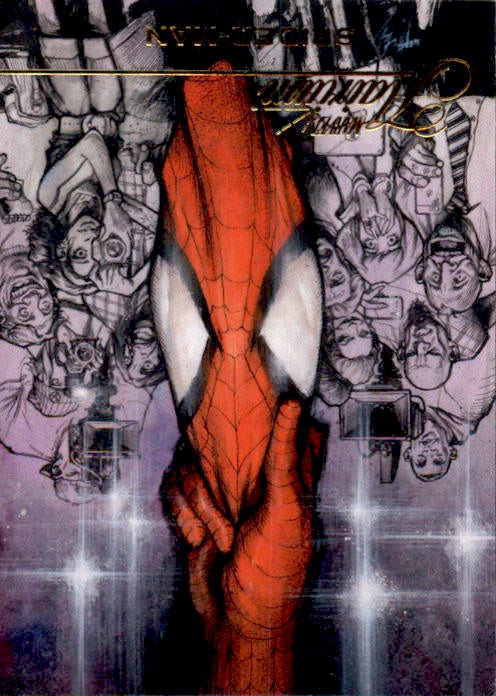 Spider-man, FT-12, Flairium, 2023 Fleer Marvel Flair