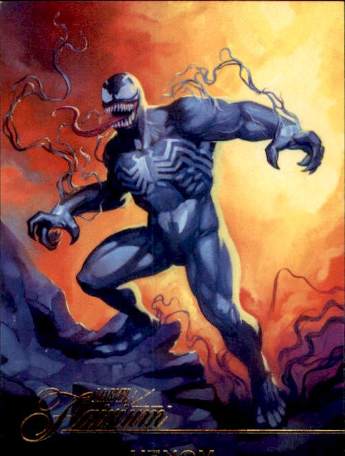 Venom, FT-31, Flairium, 2023 Fleer Marvel Flair