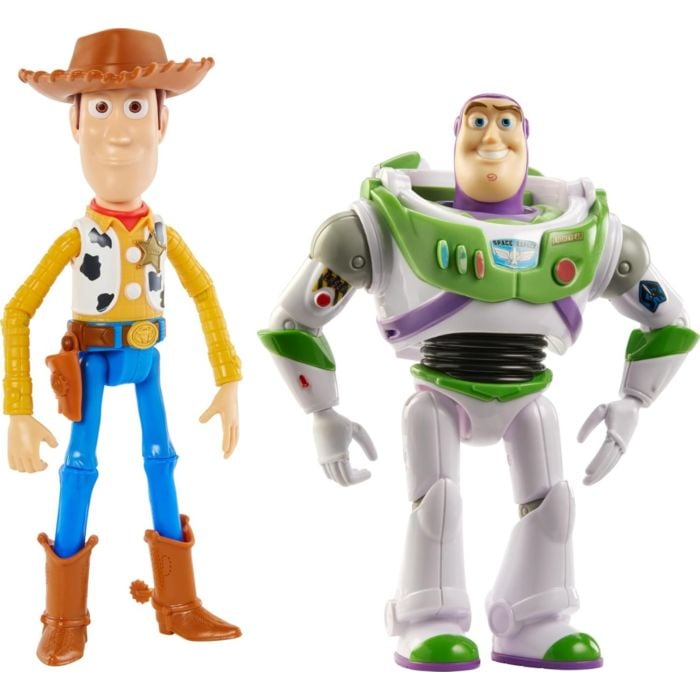 Pixar - Toy Story - Woody & Buzz Lightyear Pizza Planet Adventure 7" Action Figure 2-Pack