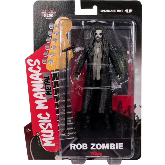 Rob Zombie - Rob Zombie McFarlane Music Maniacs Metal 6" Scale Action Figure