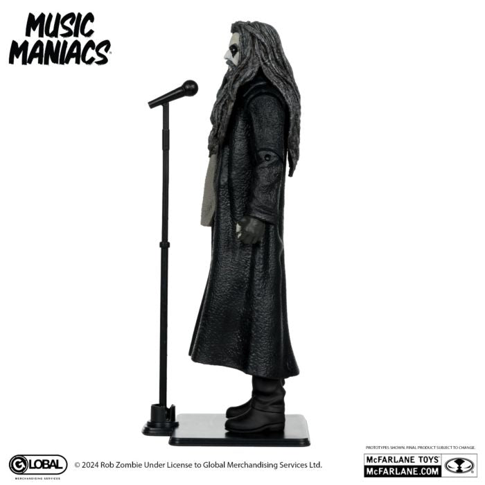 Rob Zombie - Rob Zombie McFarlane Music Maniacs Metal 6" Scale Action Figure