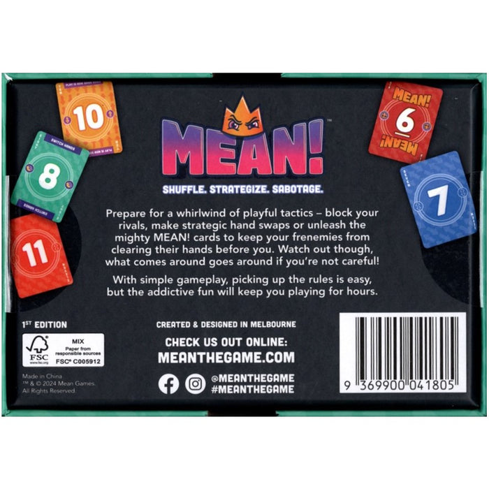 MEAN! Card Game