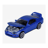 Toyota Supra JZA80 - Dark Blue - Majorette: JDM Legends, 1:64 Scale Diecast Car