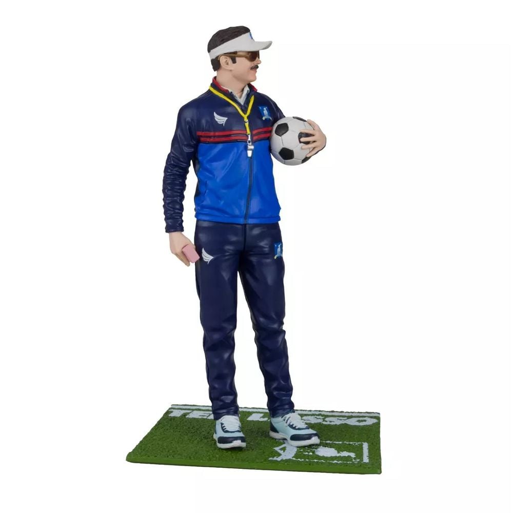 Ted Lasso McFarlane Movie Maniacs WB100, 6" Posed Figure