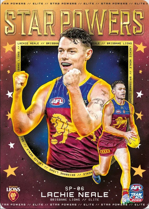 Lachie Neale, SP-06, TEAM Star Powers, 2025 Teamcoach AFL