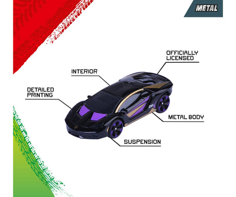 Alpine A110R - Majorette: Neon Racer Premium Car, 1:64 Scale Diecast Car