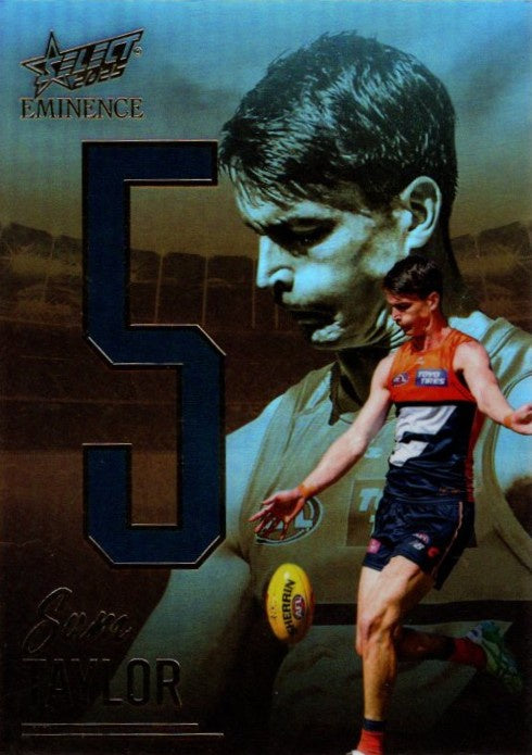 Sam Taylor, 5 Nameplate Gold, 2025 Select AFL Eminence