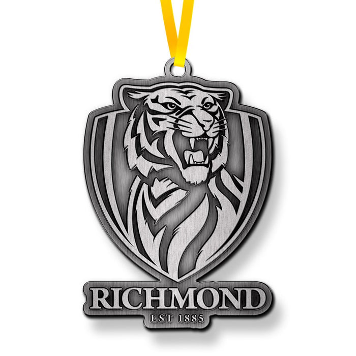 Richmond Tigers Metal Ordnament for Christmas Tree