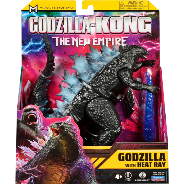 MonsterVerse Godzilla vs. Kong 2: The New Empire - Godzilla with Heat Ray 6" Action Figure