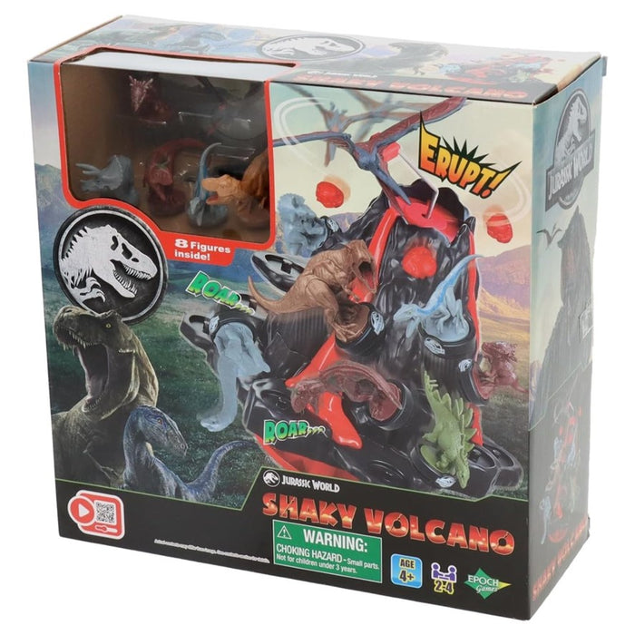 Jurassic World Shaky Volcano, Dinosaur Toy, Board Game