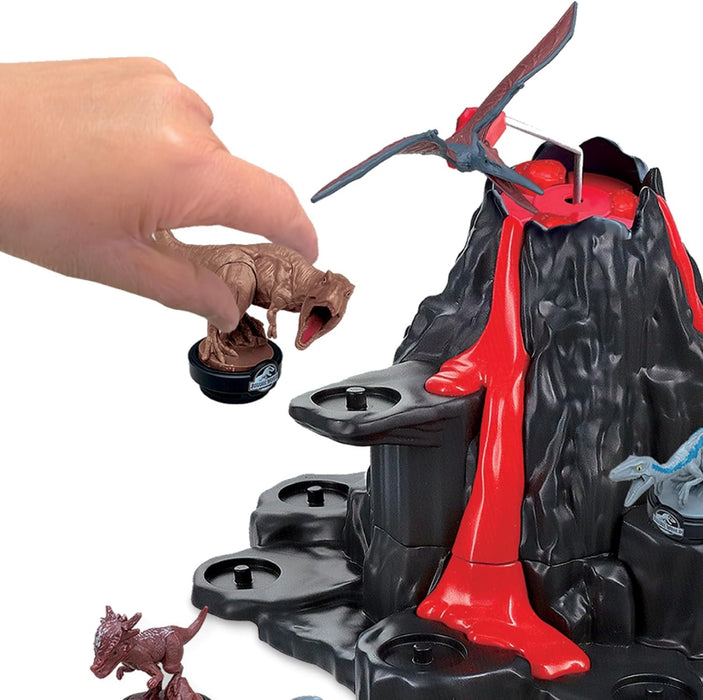 Jurassic World Shaky Volcano, Dinosaur Toy, Board Game