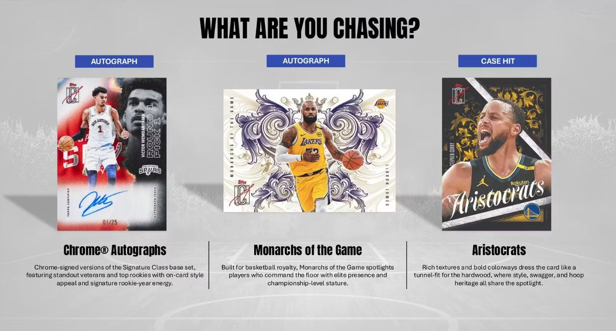 2025-26 Topps Signature Class Basketball Blaster Box
