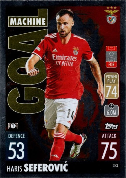 Haris Seferovic, Goal Machine, 2021-22 Topps Match Attax UEFA Champions & Europa League