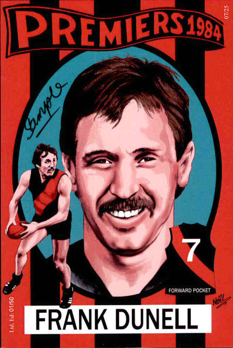 Essendon Bombers 1984-1985 Back to Back Premiers Card Set by Noel