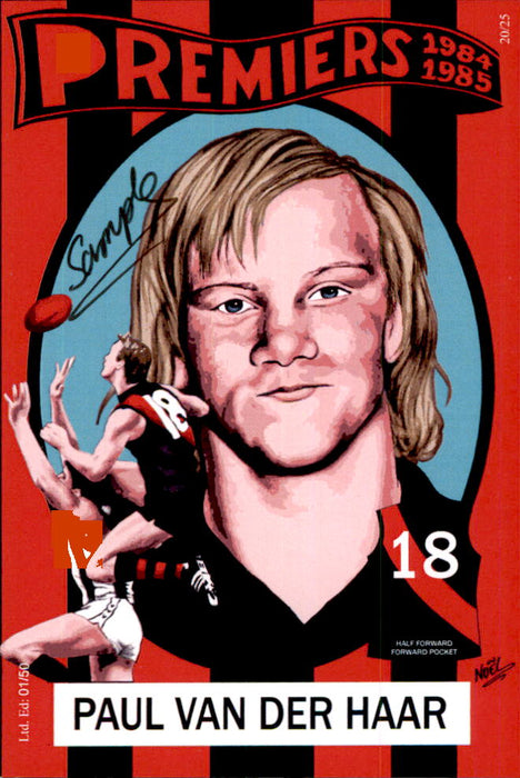 Essendon Bombers 1984-1985 Back to Back Premiers Card Set by Noel