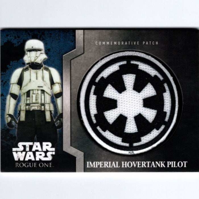 Imperial Hovertank Pilot, Commemorative Patch, Topps Star Wars Rogue One