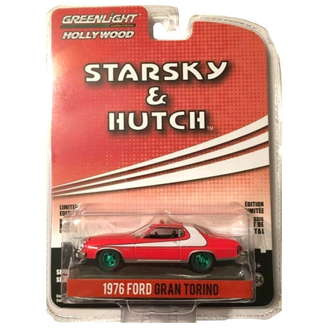 GREEN MACHINE: Starsky and Hutch 1976 Ford Gran Torino, 1:64 Diecast Vehicle
