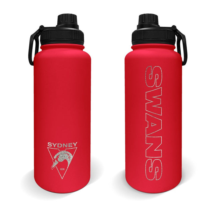 Sydney Swans 960ml Stainless Steel Drink Bottle