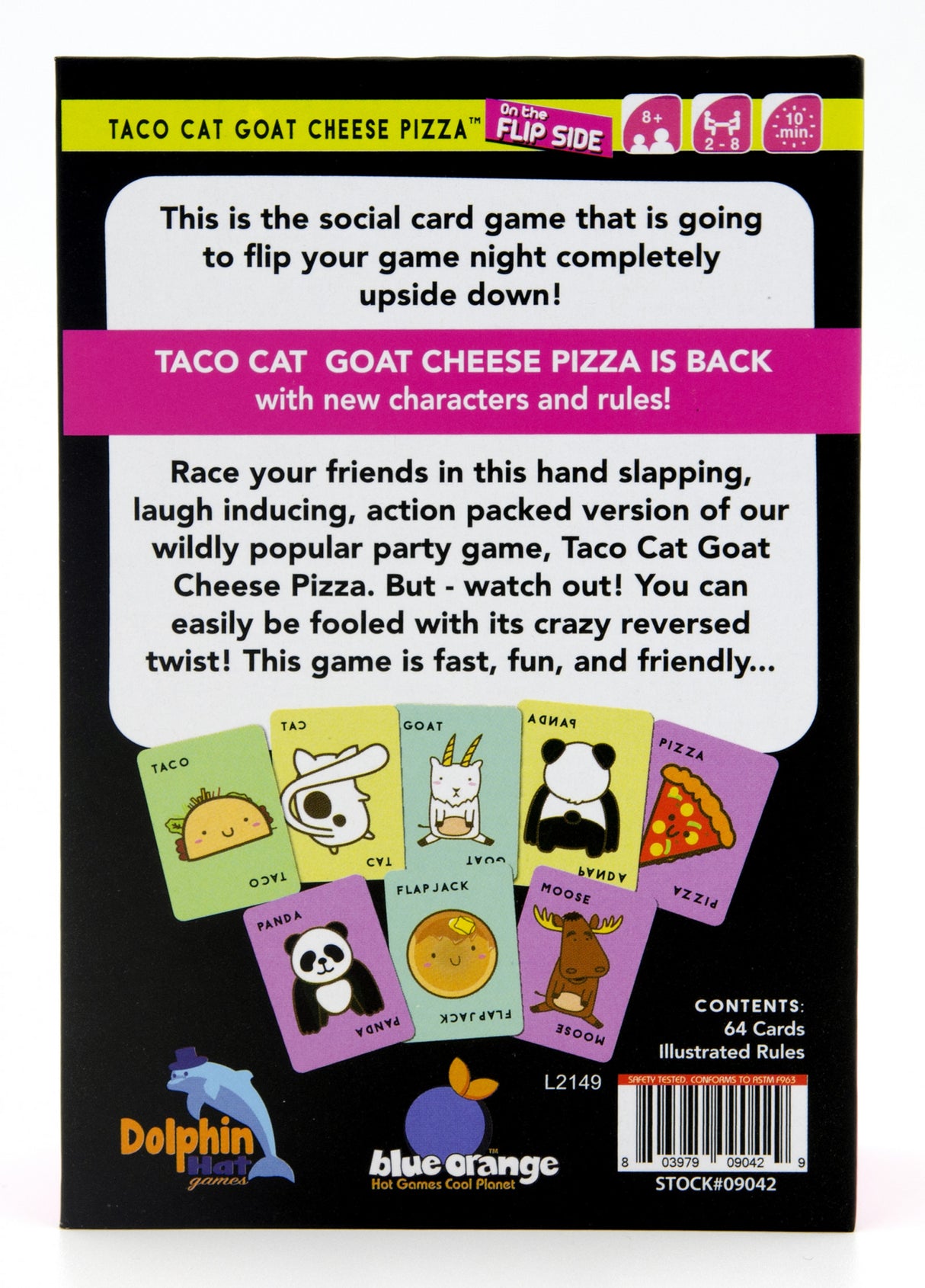 Taco Cat Goat Cheese Pizza on the Flip Side (Stand Alone Expansion)