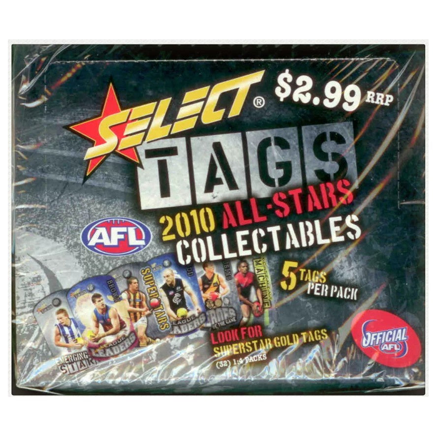 2010 Select AFL Stars Tags Sealed Box (36 Packs)