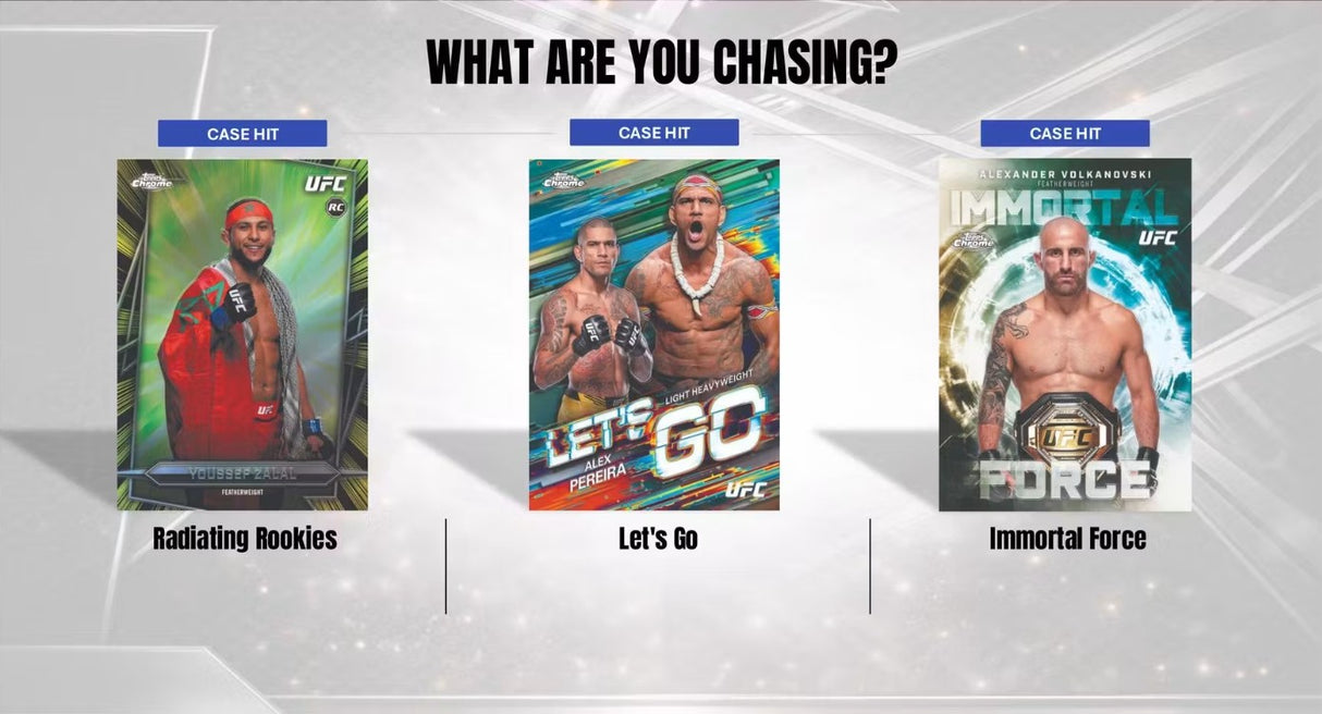 2026 Topps Chrome UFC Blaster Box