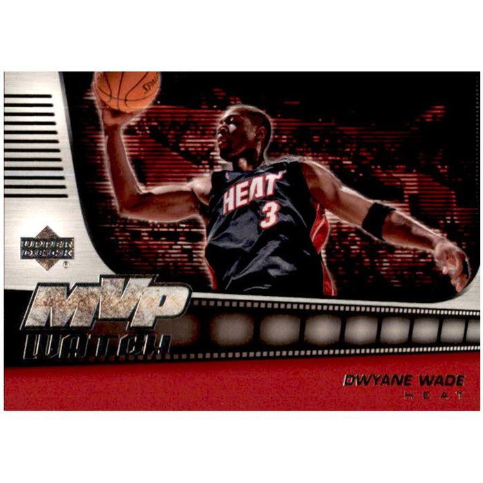 Dwyane Wade, MVP Watch, 2006-07 UD NBA Basketball