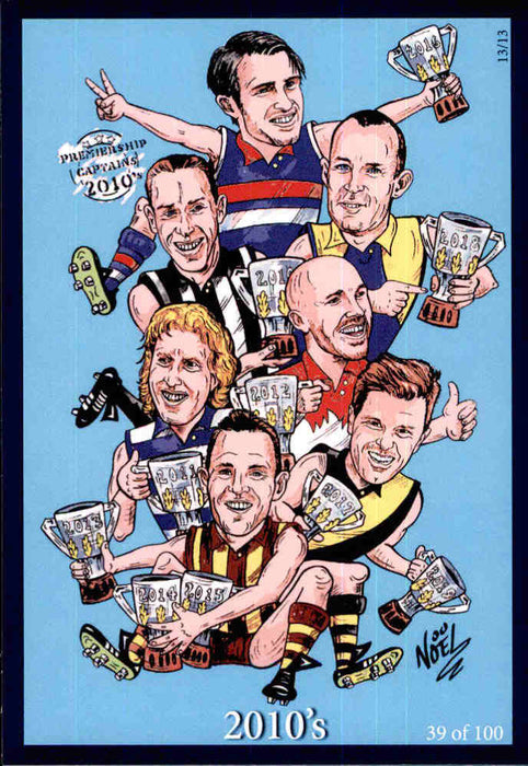 Premiership Captains Collector Set by Noel