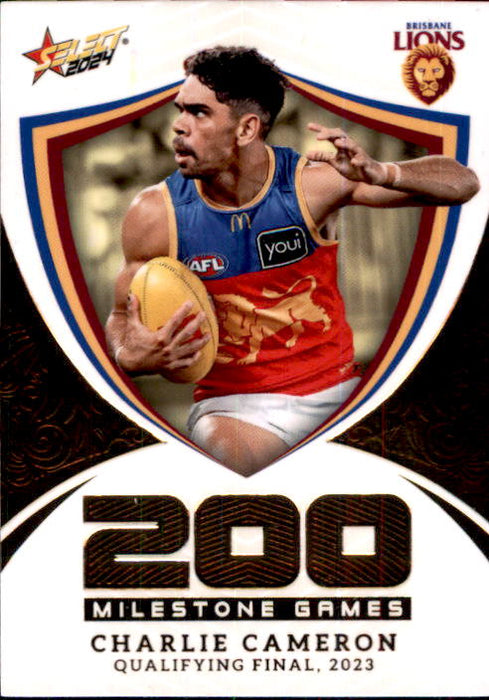 Charlie Cameron, MG11, Milestone, 2024 Select AFL Footy Stars