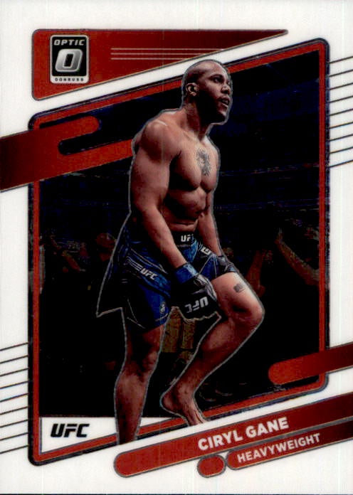 Ciryl Gane, 40, 2022 Panini Donruss Optic UFC