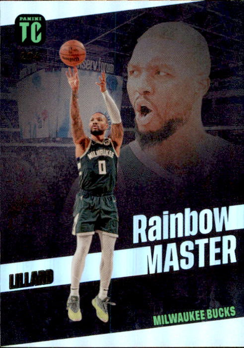 Damian Lillard, #204, Rainbow Masters, 2024 Panini Top Class Basketball NBA