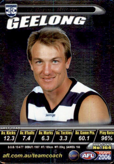 Darren Milburn, Silver, 2006 Teamcoach AFL