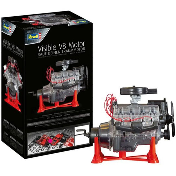 Revell Visible V8 Engine 1:4 Scale Plastic Model Kit