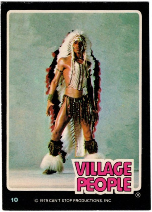 Village People #10, 1979 Donruss Rockstars