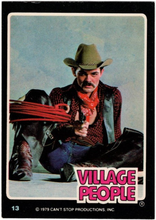 Village People #13, 1979 Donruss Rockstars