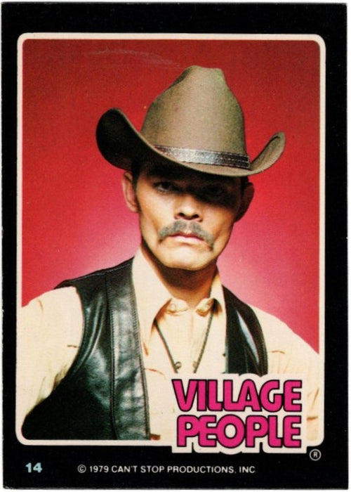 Village People #14, 1979 Donruss Rockstars