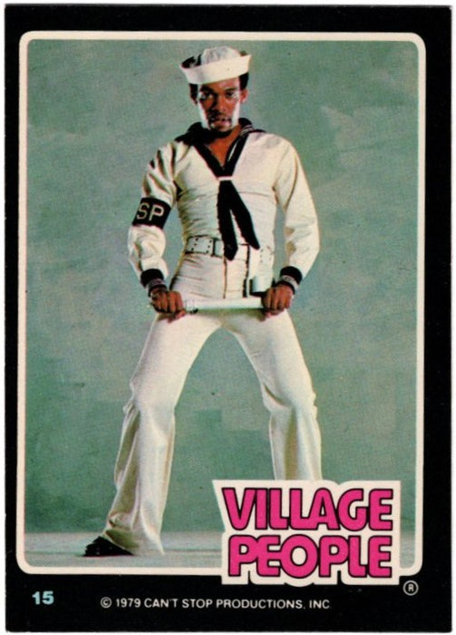 Village People #15, 1979 Donruss Rockstars