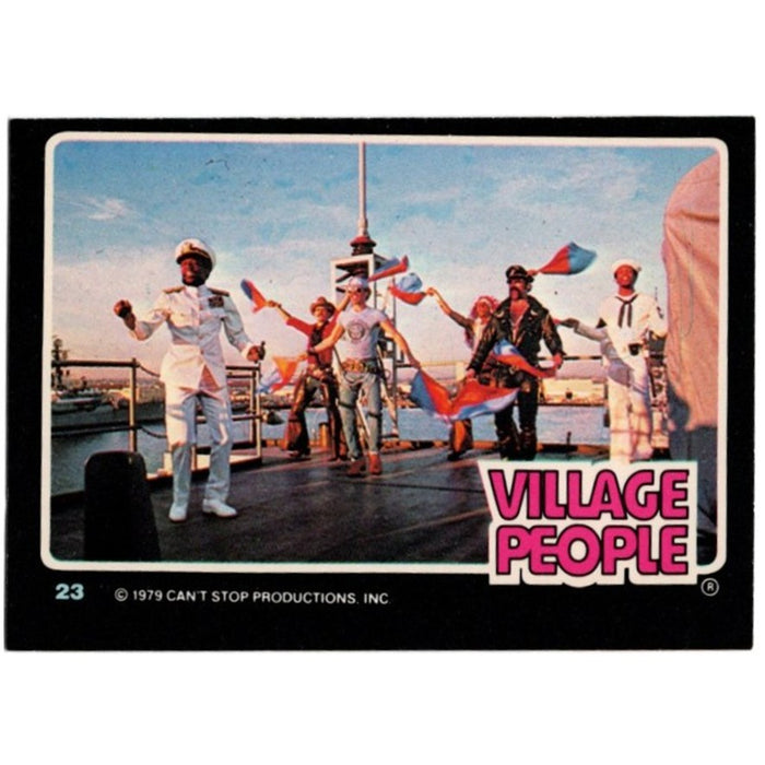 Village People #23, 1979 Donruss Rockstars