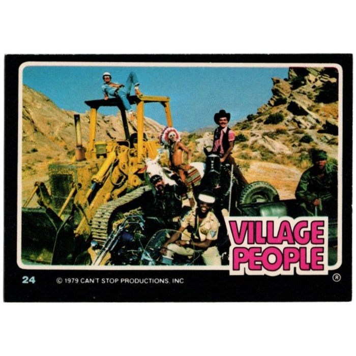 Village People #24, 1979 Donruss Rockstars