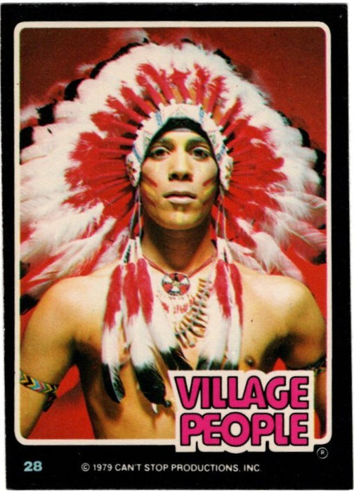 Village People #28, 1979 Donruss Rockstars