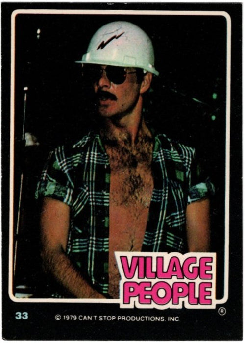 Village People #33, 1979 Donruss Rockstars