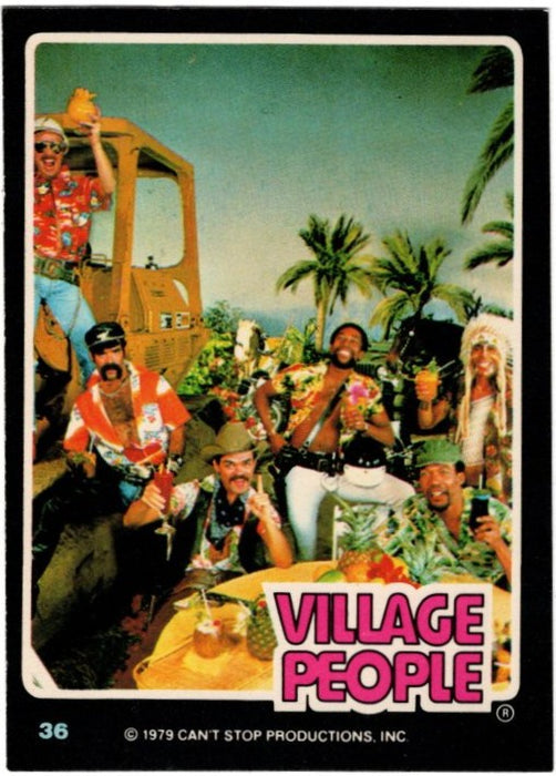 Village People #36, 1979 Donruss Rockstars