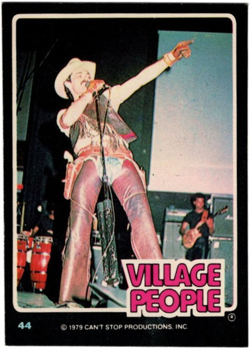 Village People #44, 1979 Donruss Rockstars